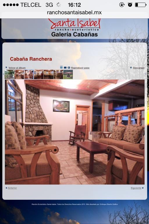 Villa Cabanas Santa Isabel Refugio Exterior foto